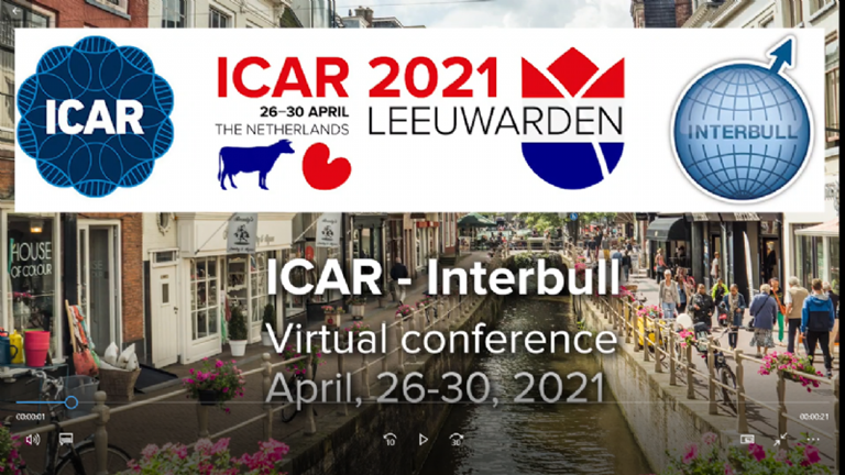Icar Interbull Virtual Conference with 560 participants